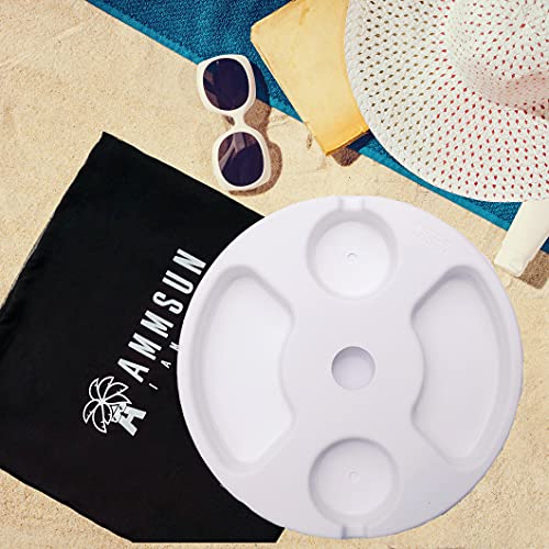 Ammsun TSD74006 13 Inch Beach Umbrella Table Tray For Beach, Patio thumb #7