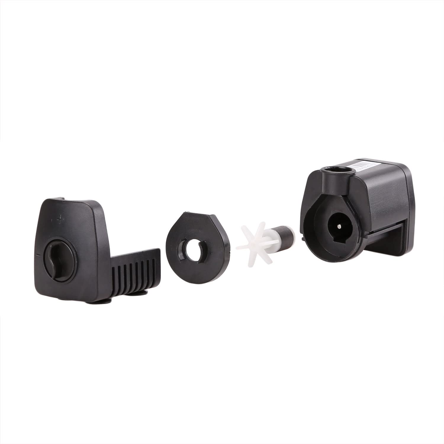 CLGarden kleine Springbrunnenpumpe NSP1E für Wasserspeier Miniteich Wasserspiel Pumpe 12V mit Netzbetrieb Springbrunnen Solarbrunnen