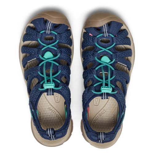 Image of KEEN Women's Whisper Closed Toe Durable Comfortable Easy On Washable Adventure Sandals