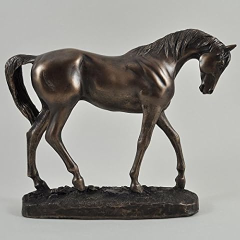 Cold cast bronze dressage horse statue by David Geenty entitled 'Graceful' stunning equestrian gift idea ideal for any horse riding enthusiast Cover