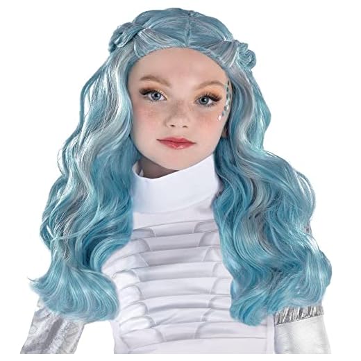 Party City Zombies 3 Addison Alien Wig, Costume Accessory, Girls, 1pc