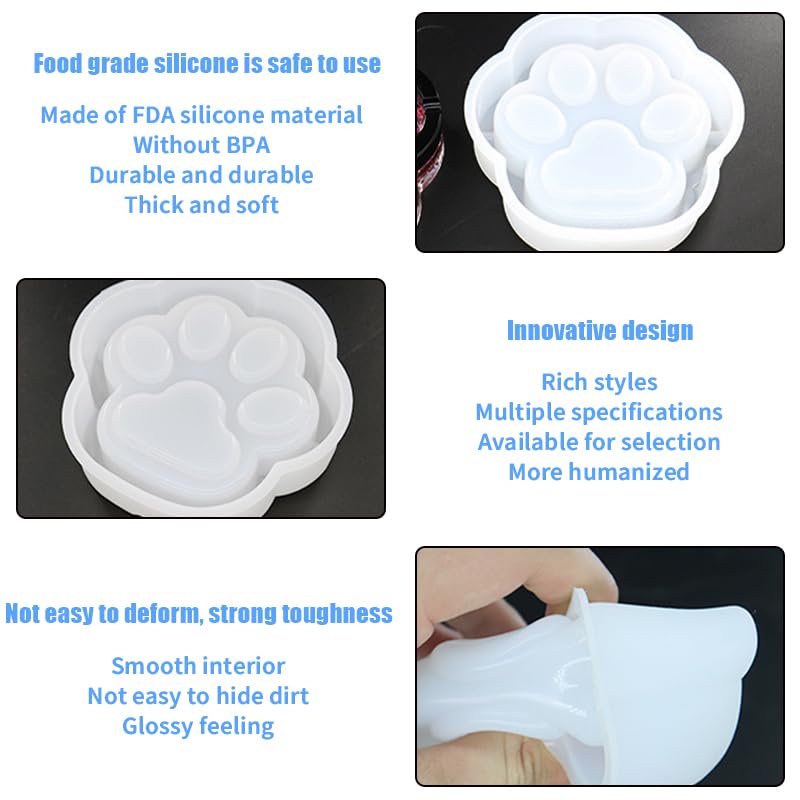 Amazon.co.jp: シリコンモールド レジン 灰皿 モールド 型 小物入れ 猫