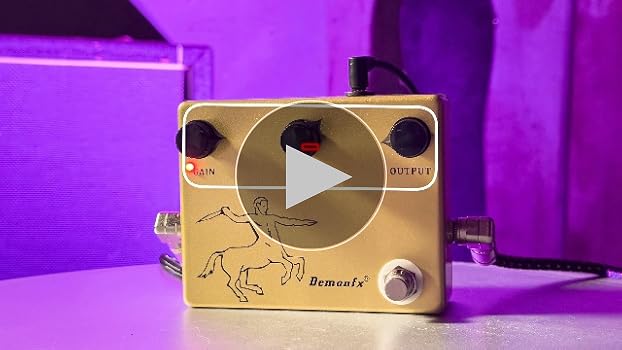 DemonFX KC-DRIVE - Overdrive Pedal based on the Klon Centaur