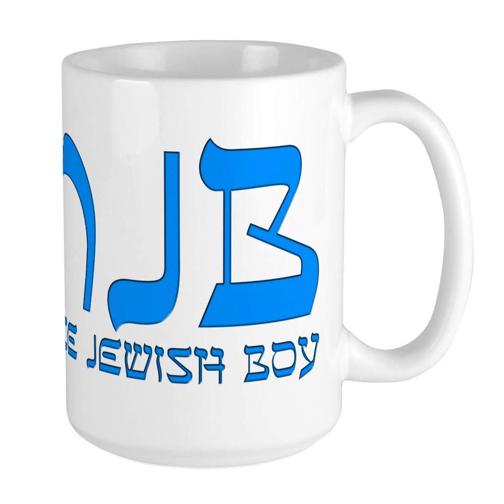 CafePressNJB Nice Jewish Boy Mug 15 oz (444 ml) Ceramic Coffee Mug