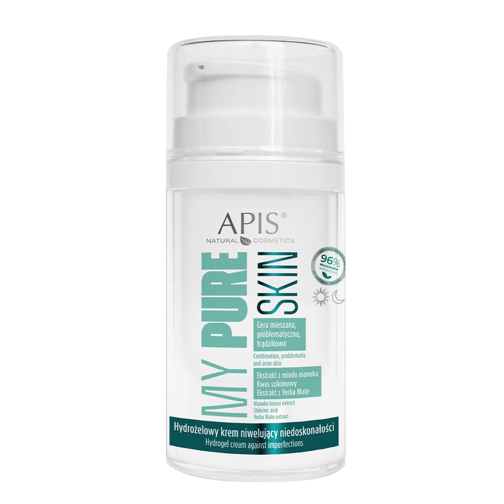 My Pure Skin Hydrogel Cream to Reduce Blemishes 50 ml Reduce Impurities Moisturising Skin Protection Lightweight Formula