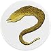 Azeeda 77mm 'Anguille' Bouton de Badge (BB00077181)
