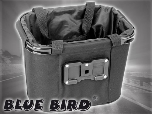 Panier Vélo Quick Clip 20 Litres De Lux Blue Bird / 63357B Panier Avant Pour Vélo Système Quick Clip Gris Capacité 20 L Panier Vélo Pluie Protection