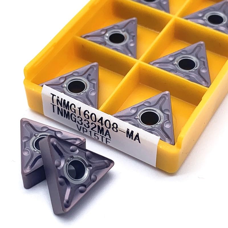 TNMG160404 08 MA VP15TF/UE6020/US735 CNC Herramienta de torneado Externo TNMG 160404 Piezas de Acero Inoxidable Inserto Giratorio(TNMG160408 MA VP15TF)