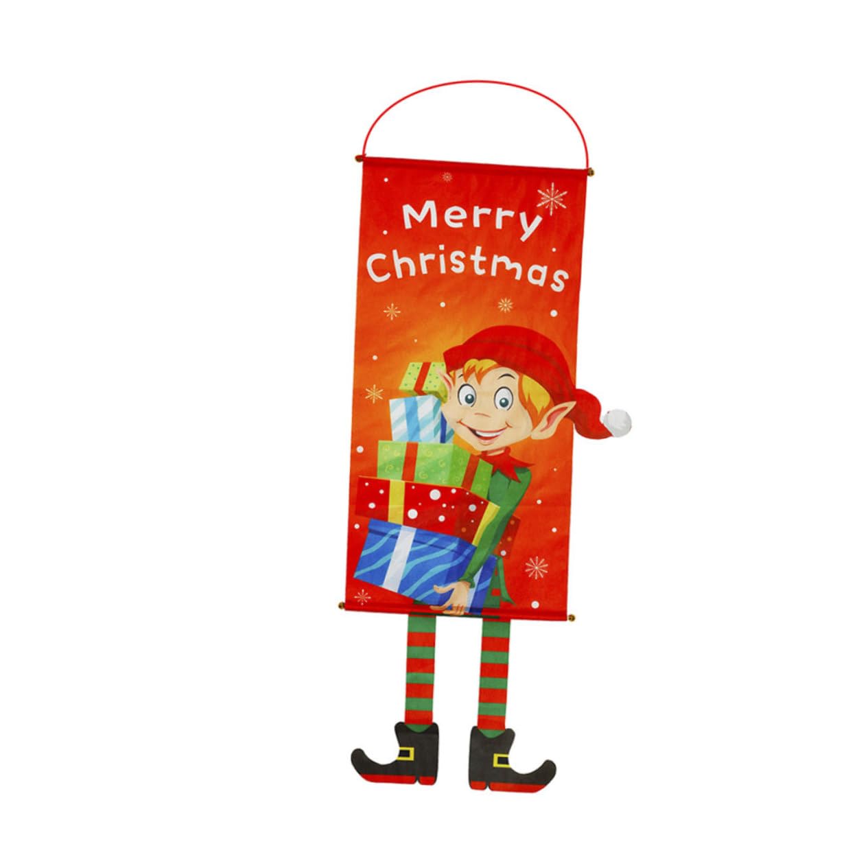 SUPVOX 3 Set Di Striscioni Appesi Con Scritta "buon Natale" Decorazioni Natalizie Per Porte Per Casa Veranda Ufficio Bar 2 Pezzi * 3