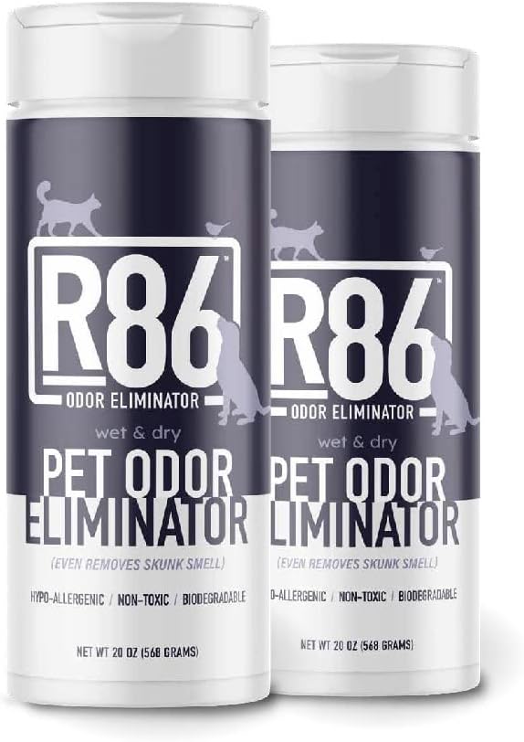 R86 Pet Odor Eliminator, Removes Odor from Litter Boxes