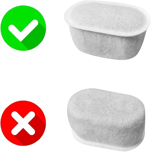 Miniatura 8 de TOGGATH Filtros de repuesto para fuente de agua para gatos compatibles con W300 W300B W500 Fuente automática de agua para mascotas de 67 oz2 L y 118