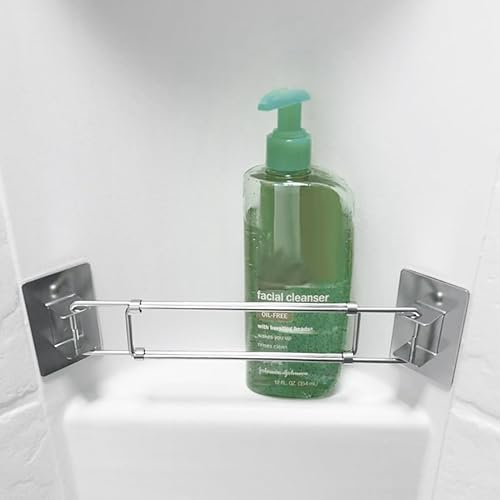 Miniatura 6 de UTSAUTO 1 paquete de barra de almacenamiento para esquina de baño, caravana, remolque, barra de almacenamiento de esquina, accesorios para interior