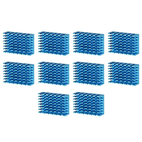 Radiateurs électroniques en alliage d'aluminium bleu avec finition durable
