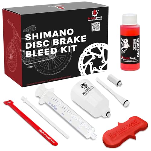 BleedZone Shimano-Bremsentlüftungsset mit 60 ml Mineralöl