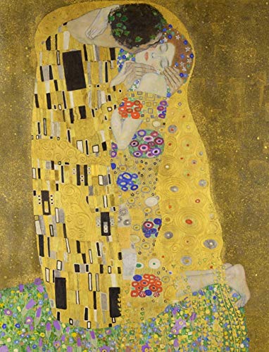 Tainsi Gustav Klimt – El beso (1908) Poster-11 x 17 pulgadas, 28 x 43 cm