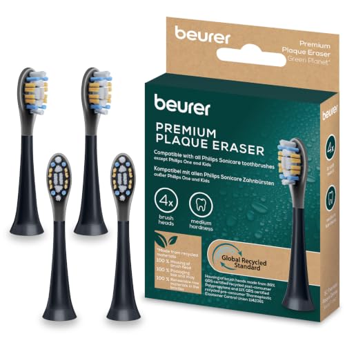 Beurer SC Plaque Eraser têtes de brosse à dents soniques, dureté moyenne