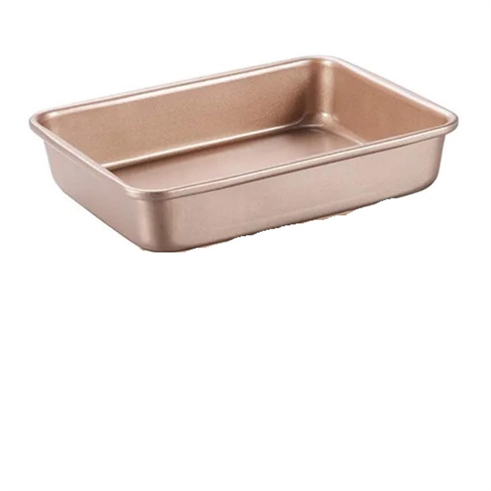 Teglia Forno Teglia for biscotti profonda Foglio rettangolare Rotolo di gelatina Antiaderente Torta in acciaio al carbonio Metallo Bakeware Biscotto Pane Pagnotta Strumenti fai da te(Deep 11in)