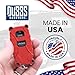 Toyota Key Fob Case Replacement for 4Runner 1992-2009, Tundra 2004-2006, Highlander 2004-2007, Rav4 2004-2005, FJ Cruiser 2007-2008 - (Red, 2 Button)