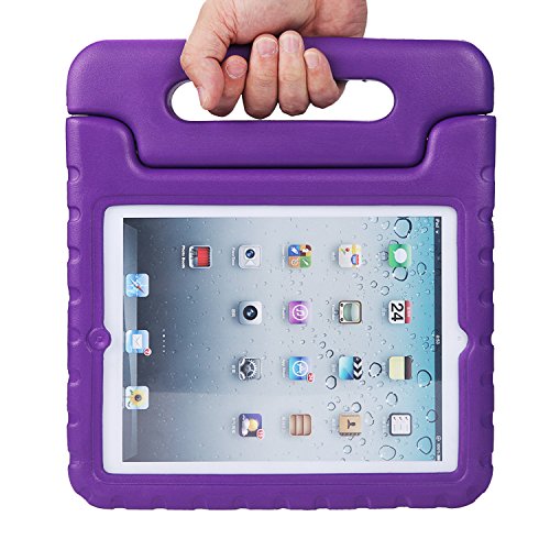 Newstyle Apple Ipad 2 3 4 Shockproof Case Light Weight Kids Case Super Protection Cover Handle Stand Case For Kids Children For Apple Ipad 4, Ipad 3 & Ipad 2 2Nd 3Rd 4Th Generation (Purple) #TOP5