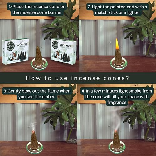Trumiri TRU-ICTP-COCONUT Incense Cones thumb #3