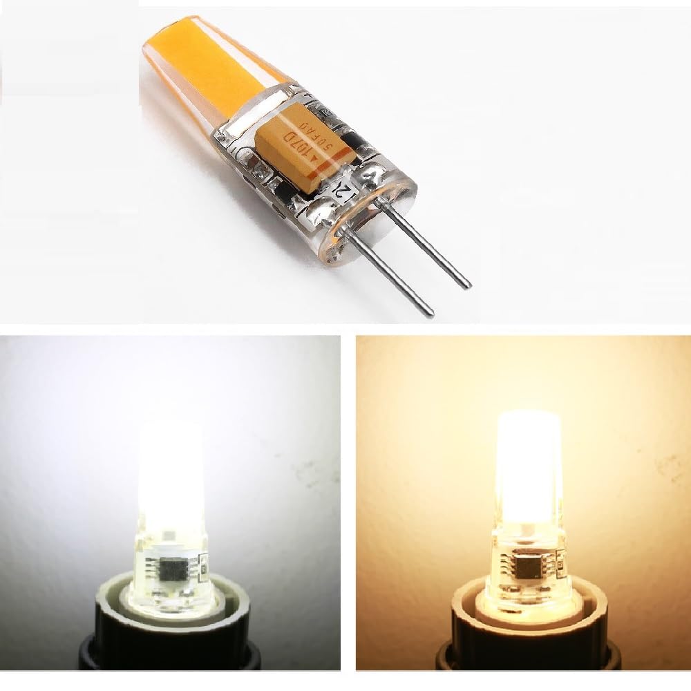 G4 LED 3W/5W Warm White Bulbs - Replacement For Halogen Capsule Bulbs, 240V, Non-Dimmable