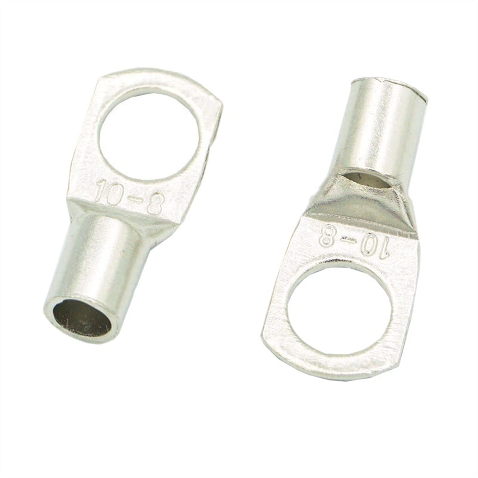 マリン用のへビーテューティーアイ端子 バッテリー端子 マリン用品の海遊社 10-100 個ヘビーデューティワイヤーラグコネクタ錫メッキ銅ボルト穴 SC リング管状端子バッテリーケーブル端圧着端子(SC25-