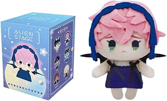 KILA MILA Anime Alien Stage Plush Keychain,Officially Mizi Sua Till Ivan Luka Blind Box Mini Plush Pendant Key Chain Gift