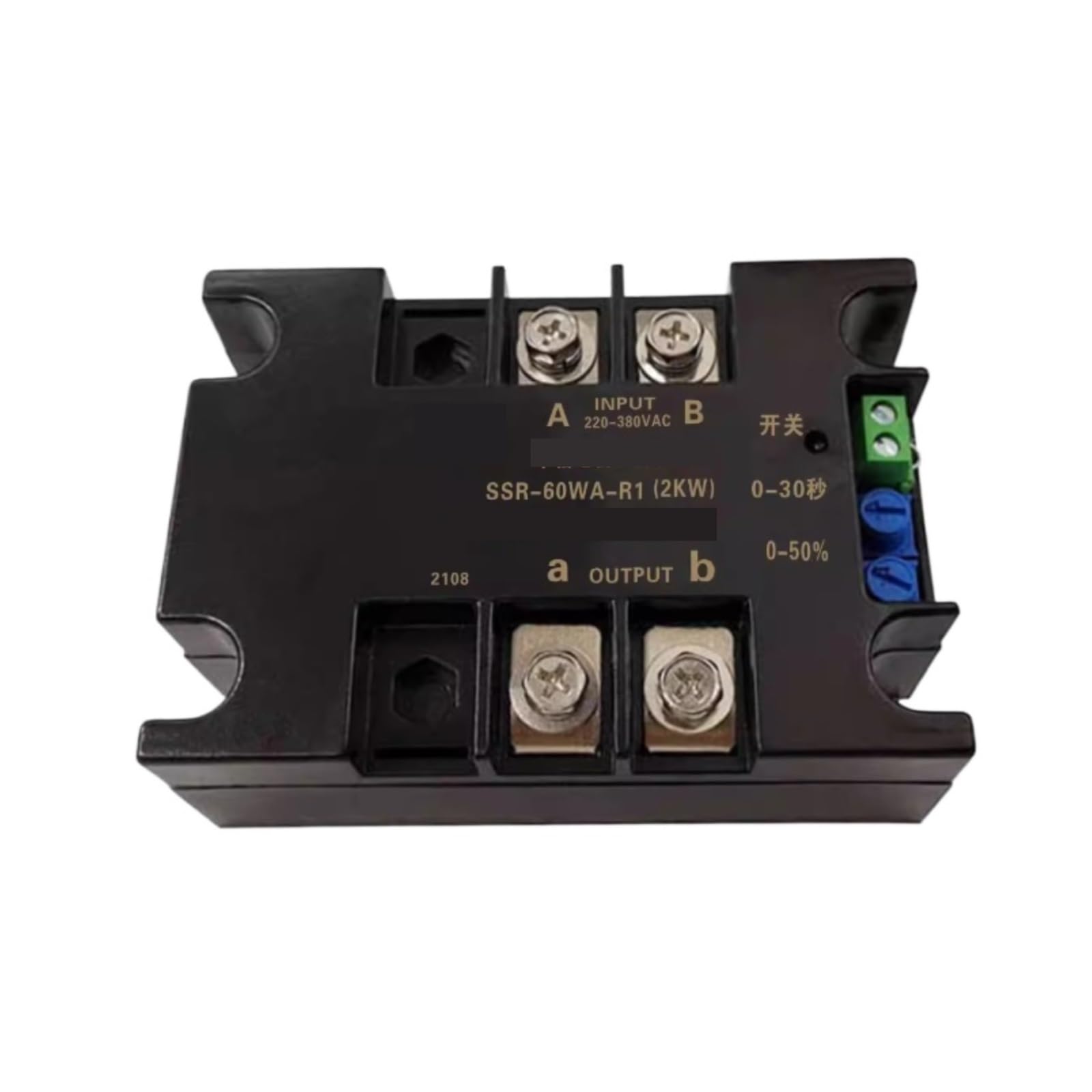 Arrancador suave del motor monofásico SSR-60WA-R 2KW 60A R1 Arranque suave