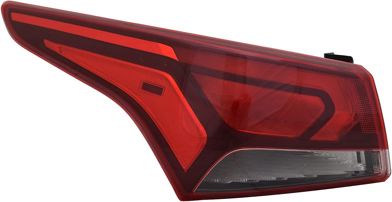 TYC Left Tail Light Assembly Compatible with 2018-2021 Hyundai Accent