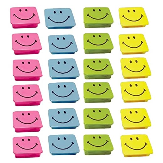 ShubhKraft Return Gift In Bulk for Kids Birthday Party | 3 Compartment Smiley Face Lunch Boxes for School Kids Boys & Girls (Pack of 24, Multicolor)