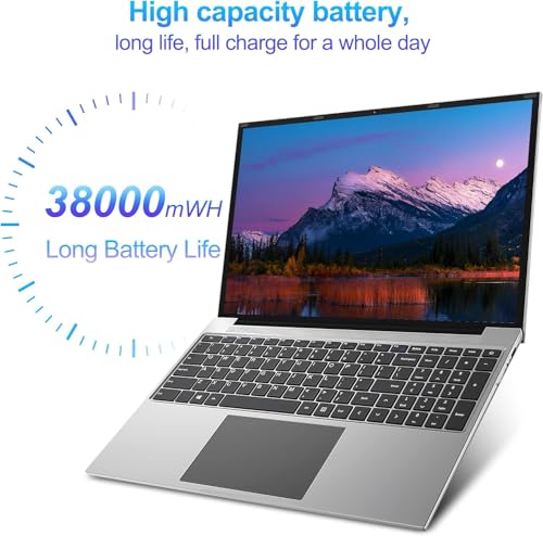Jumper Laptops 16 Inch FHD, 16GB RAM 512GB SSD, Celeron Notebook, up to 2.9GHz, 1920 x 1200 IPS, 2.4G + 5G WiFi, USB 3.0 ×2, Bluetooth 4.0, 2023 – Bild 7