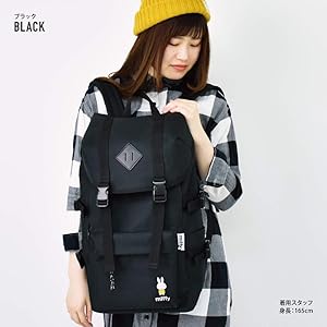 Amazon.co.jp: [ミッフィー] リュックサック フラップリュック
