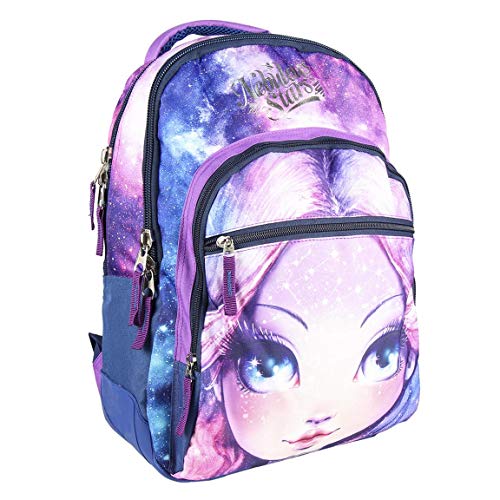 Artesania Cerda Nebulous: Mochila Escolar  44 cm  Morado