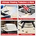 Mart Cobra Heavy Duty Welding Blanket Fireproof Blanket Insulated Blanket for Smoker Accessories Fire Blanket for Home Welding Table Top Welding Accessories Welding Curtain Welding Tools Welder