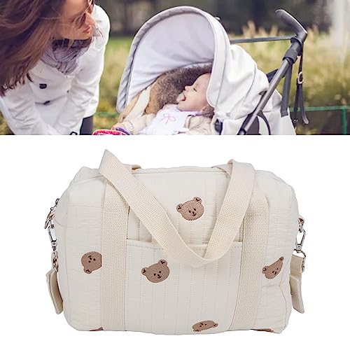 Focket Baby Stroller Organizer, Universal Large Space Baby Diaper Bag with Zipper - Image 3
