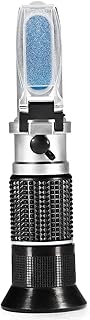 Handheld Brix Meter Refractometer | Chumiug Portable 0-90% Brix Refractometer High Accurate with ATC,Sugar Content Measurement for Sugar Food Fruit Beverages Honey