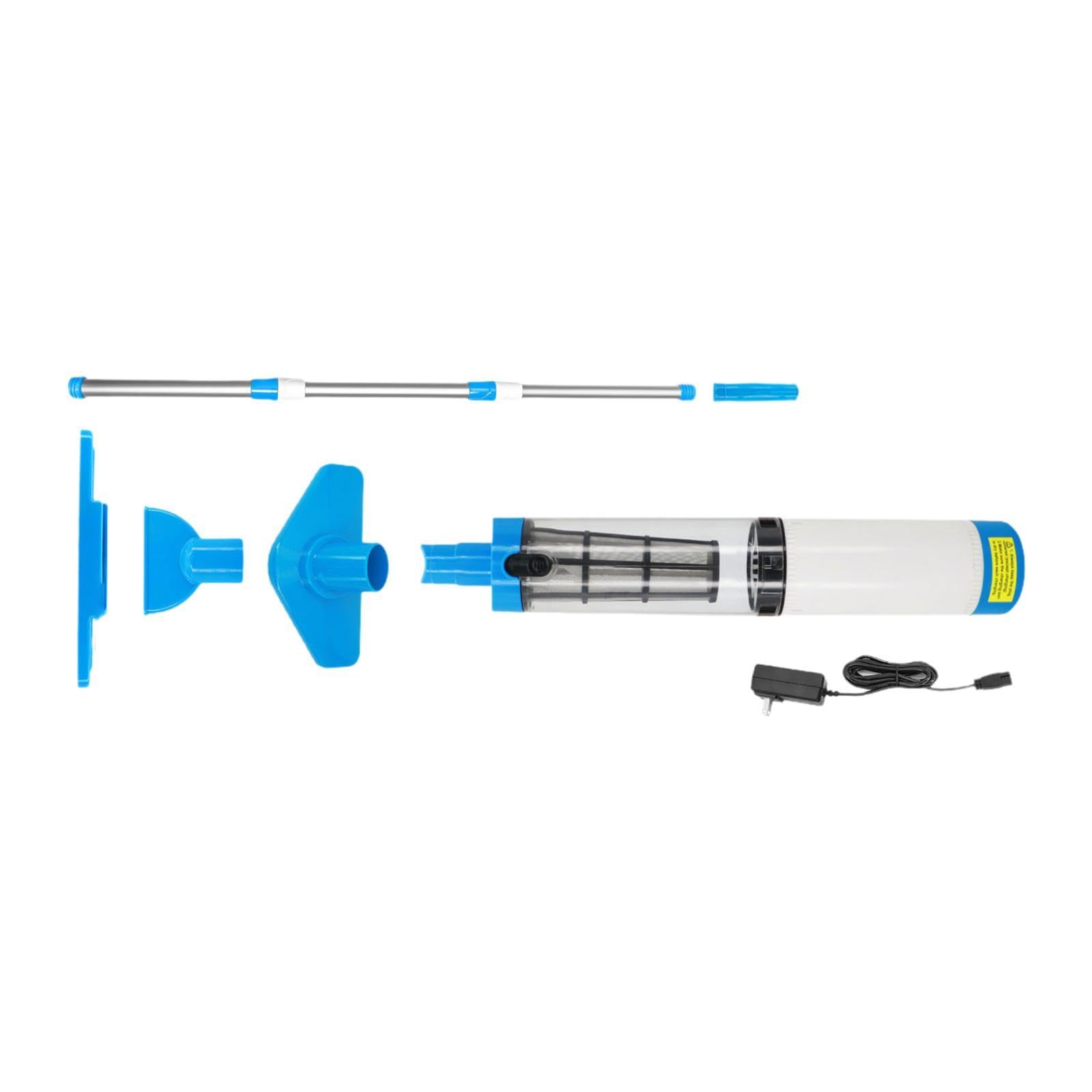 Fenteer Aspiradora Portátil Recargable para Limpieza de Piscinas Pequeñas, 3 en 1