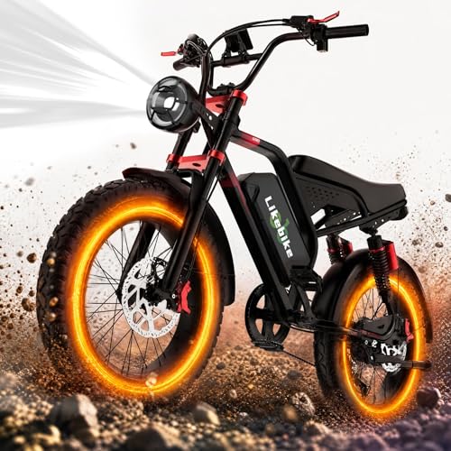 Likebike UM1 20" Fat Tire Electric Bike for Adults, 3000W