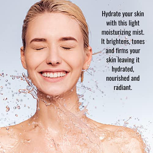 Facial Hydrating Mist - Tones, Firms And Hydrates Face And Body, With Bamboo Water And Organic, Orange Essential Oil, Refreshes, Soothes And Invigorates Skin, Cruelty-Free, 1.7 Fl Oz (50Ml) #TOP5