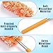 Tanlade 12 Pcs Microfiber Feather Duster for Cleaning 13-31 Inch Extendable Cobweb Dusters Ceiling Fan Duster Washable Bendable Tool for Office Car Window Furniture (Bright Color)