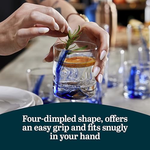 Libbey 57224 Blue Ribbon Impressions Rocks Glasses thumb #5