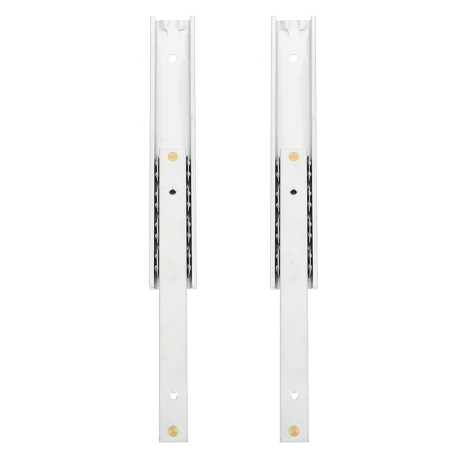 Drawer Runners 2pcs Kitchen Sliding Drawers Cupboard Sliders Glides Duty Mini Furniture Miniature Rail Extended Slide for(15.5x1.6cm)