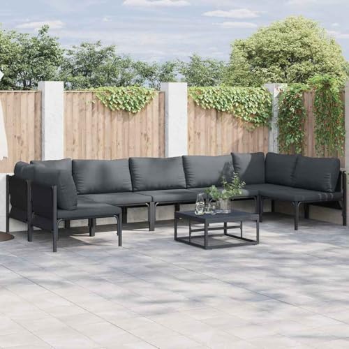 Combinazione versatile: divani, tavoli e pouf aggiuntivi possono essere utilizzati come set completo di seduta o singolarmente come mobili d'appoggio, dal balcone alla zona di seduta da campeggio.