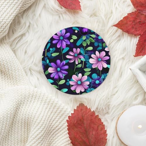 Hojas perfumadas Purple Camellia para automóvil miniatura 6