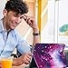 Vimorco for iPad 9.7 inch 2018/2017, for iPad Air 2, for iPad Air 1, Soft Rubber Back Cover, Protective Leather, Adjustable Stand Auto Wake/Sleep Smart Case for Apple ipad 6th 5th Gen (Galaxy)