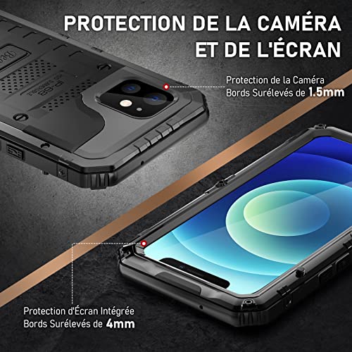 Etui antichoc iPhone 12 Beeasy stop aux ecrans brises et a l'eau - 6