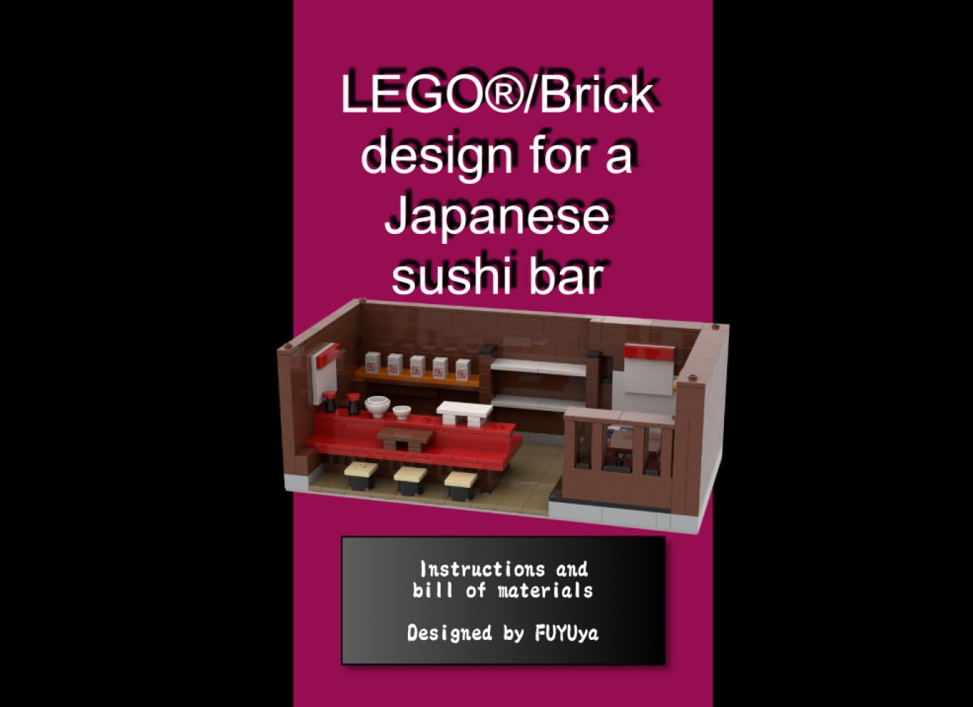 LEGO®/Brick design for a Japanese sushi bar