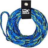 Mesle Schlepp-Leine Pro 2P 55' für Wassersport Tubes und Schleppreifen, Zug-Seil für 2 Personen Towable, Länge 16,8 m