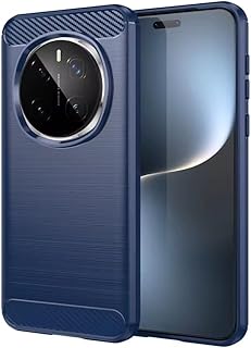 جراب مضاد للصدمات من الألياف الكربونية والبولي يوريثين مضاد للبصمات لموبايل ماجيك 7 برو - (لون أزرق)