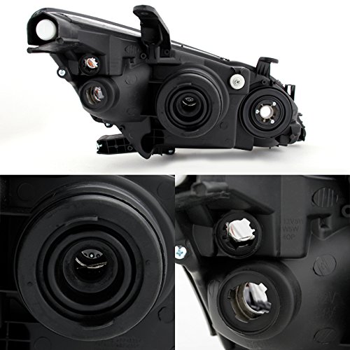 HEADLIGHTSDEPOT Chrome Housing Halogen Headlights Compatible With Lincoln Town Car 1998-2002 Includes Left Driver and Right Passenger Side Headlamps